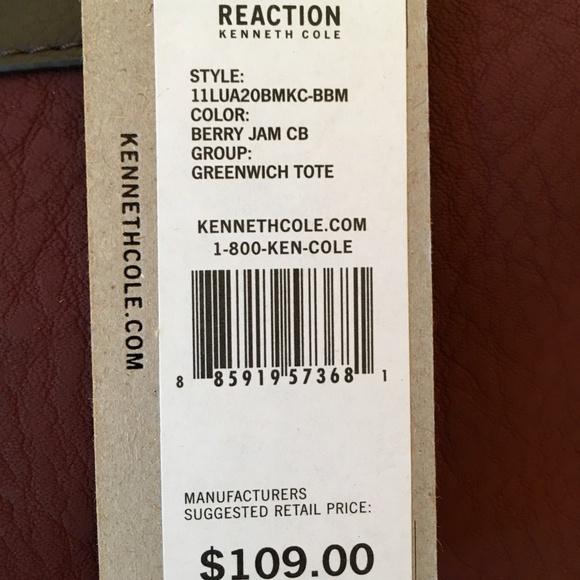 Reaction Kenneth Cole Greenwich Tote - Picture 7 of 7